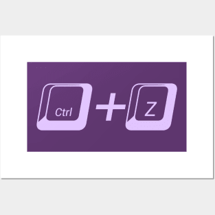 ctrl + z Posters and Art